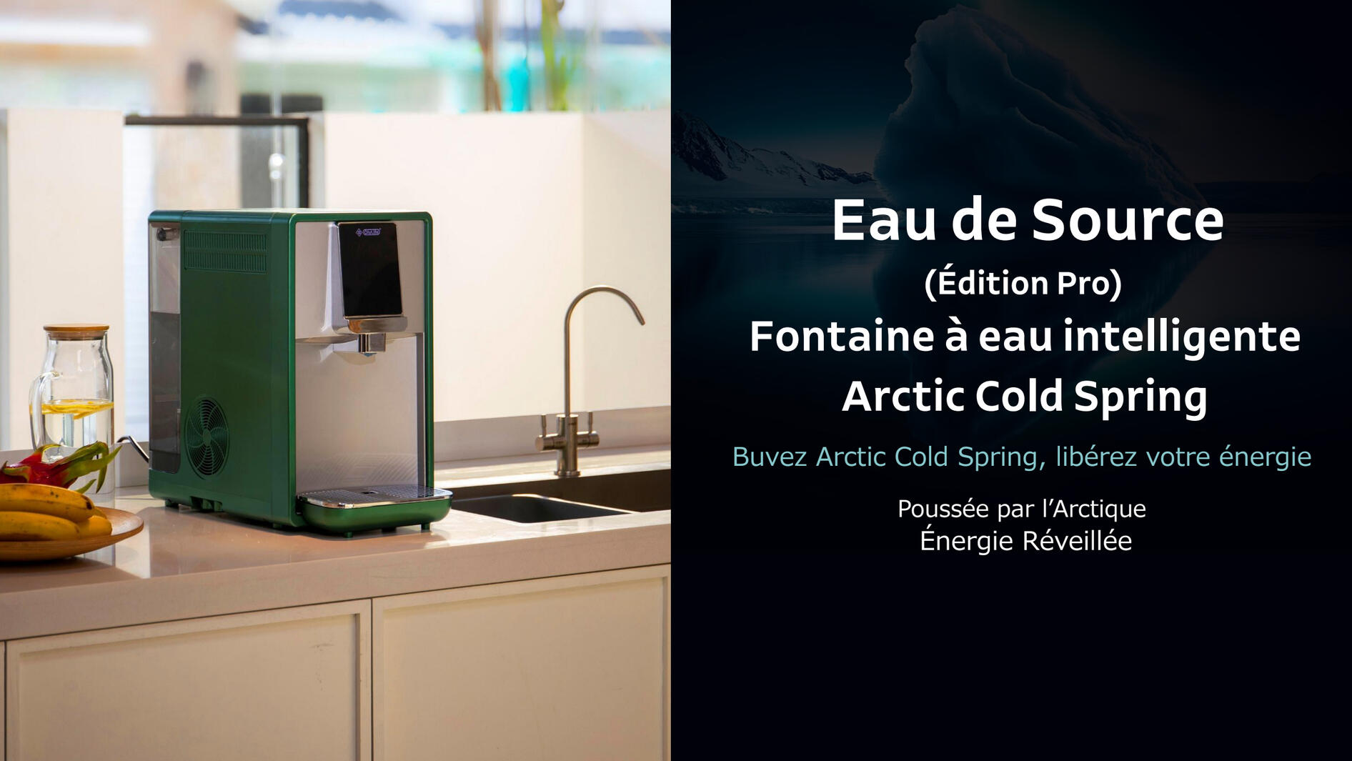 Fontaine à Eau de Source Intelligente