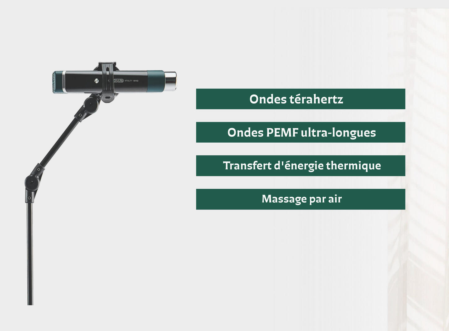 Appareil Massage TeraHz Baguette Vitalité